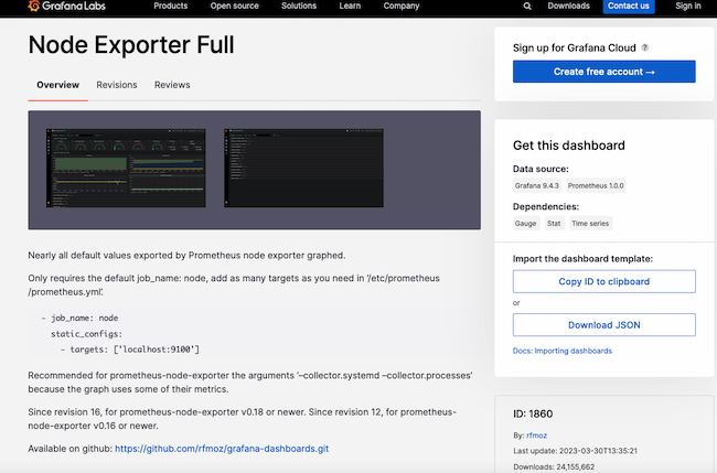 Node Exporter Full Details Node Exporter Full Details