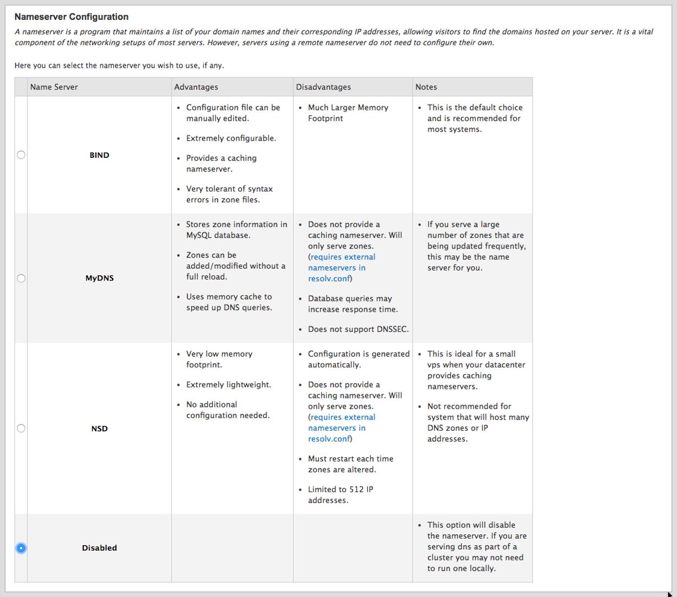 cPanel DNS server selection using Linode nameservers. cPanel DNS server selection using Linode nameservers.